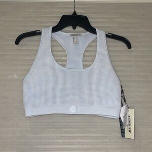 NWT Forever 21 activewear sports bra size large measures 13 inches across chest